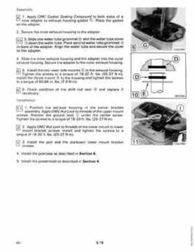 1990 Johnson Evinrude "ES" 40 thru 55 Service Repair Manual, P/N 507872, Page 179