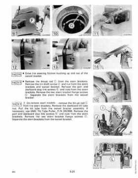 1990 Johnson Evinrude "ES" 40 thru 55 Service Repair Manual, P/N 507872, Page 181