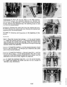 1990 Johnson Evinrude "ES" 40 thru 55 Service Repair Manual, P/N 507872, Page 182