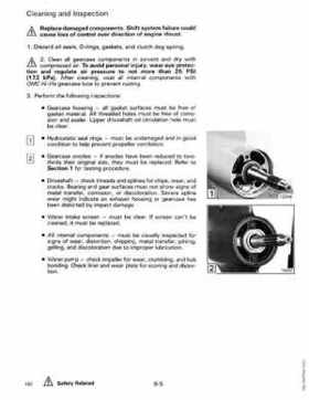 1990 Johnson Evinrude "ES" 40 thru 55 Service Repair Manual, P/N 507872, Page 190