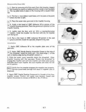 1990 Johnson Evinrude "ES" 40 thru 55 Service Repair Manual, P/N 507872, Page 192
