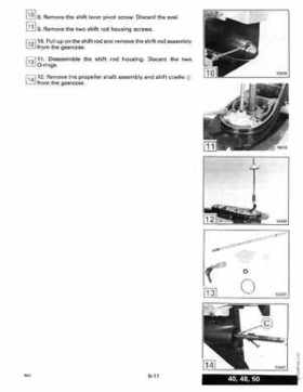 1990 Johnson Evinrude "ES" 40 thru 55 Service Repair Manual, P/N 507872, Page 196