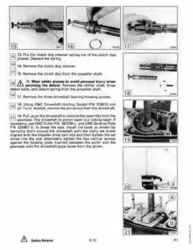 1990 Johnson Evinrude "ES" 40 thru 55 Service Repair Manual, P/N 507872, Page 197