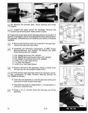 1990 Johnson Evinrude "ES" 40 thru 55 Service Repair Manual, P/N 507872, Page 198
