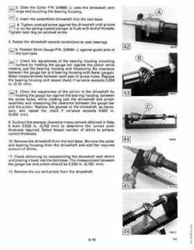1990 Johnson Evinrude "ES" 40 thru 55 Service Repair Manual, P/N 507872, Page 201