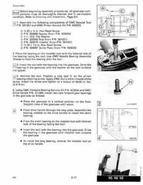 1990 Johnson Evinrude "ES" 40 thru 55 Service Repair Manual, P/N 507872, Page 202