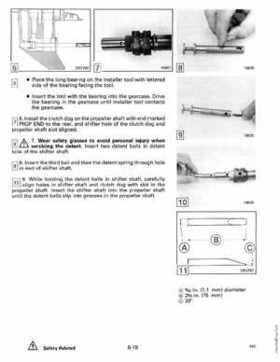 1990 Johnson Evinrude "ES" 40 thru 55 Service Repair Manual, P/N 507872, Page 203