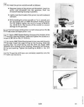 1990 Johnson Evinrude "ES" 40 thru 55 Service Repair Manual, P/N 507872, Page 205