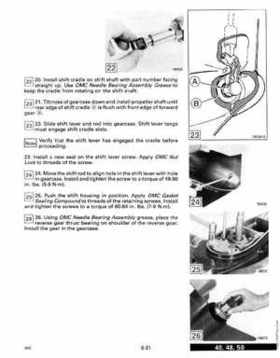 1990 Johnson Evinrude "ES" 40 thru 55 Service Repair Manual, P/N 507872, Page 206