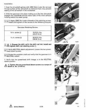 1990 Johnson Evinrude "ES" 40 thru 55 Service Repair Manual, P/N 507872, Page 209