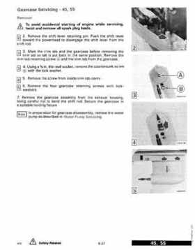 1990 Johnson Evinrude "ES" 40 thru 55 Service Repair Manual, P/N 507872, Page 212