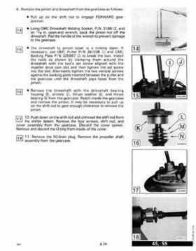 1990 Johnson Evinrude "ES" 40 thru 55 Service Repair Manual, P/N 507872, Page 214