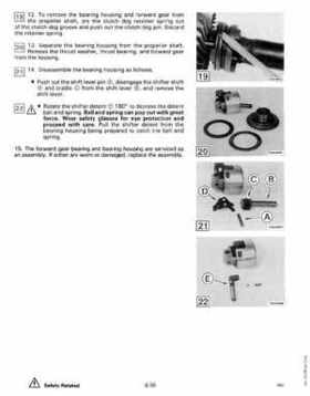 1990 Johnson Evinrude "ES" 40 thru 55 Service Repair Manual, P/N 507872, Page 215