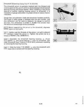 1990 Johnson Evinrude "ES" 40 thru 55 Service Repair Manual, P/N 507872, Page 219