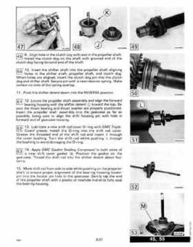 1990 Johnson Evinrude "ES" 40 thru 55 Service Repair Manual, P/N 507872, Page 222