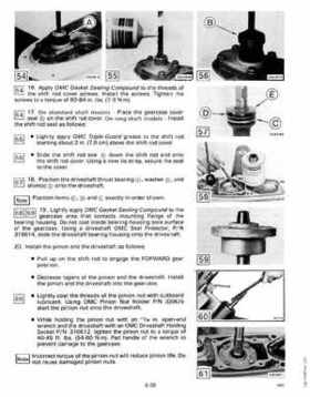 1990 Johnson Evinrude "ES" 40 thru 55 Service Repair Manual, P/N 507872, Page 223