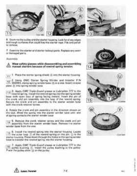 1990 Johnson Evinrude "ES" 40 thru 55 Service Repair Manual, P/N 507872, Page 233