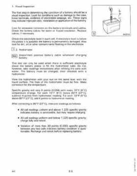 1990 Johnson Evinrude "ES" 40 thru 55 Service Repair Manual, P/N 507872, Page 240