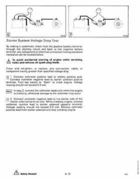 1990 Johnson Evinrude "ES" 40 thru 55 Service Repair Manual, P/N 507872, Page 247