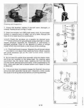 1990 Johnson Evinrude "ES" 40 thru 55 Service Repair Manual, P/N 507872, Page 253