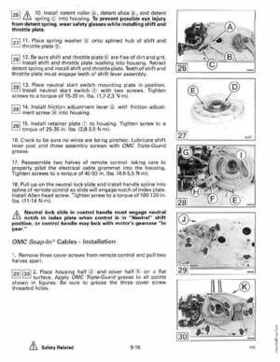 1990 Johnson Evinrude "ES" 40 thru 55 Service Repair Manual, P/N 507872, Page 277
