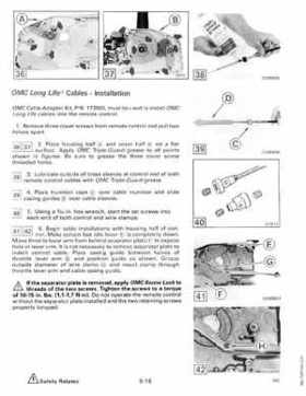 1990 Johnson Evinrude "ES" 40 thru 55 Service Repair Manual, P/N 507872, Page 279