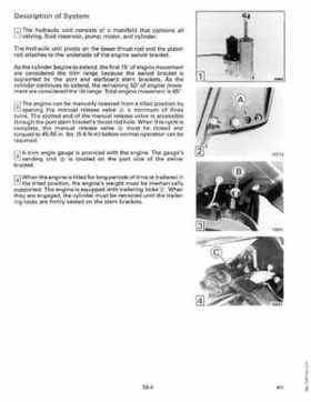 1990 Johnson Evinrude "ES" 40 thru 55 Service Repair Manual, P/N 507872, Page 288