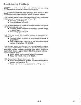 1990 Johnson Evinrude "ES" 40 thru 55 Service Repair Manual, P/N 507872, Page 296
