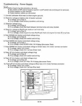1990 Johnson Evinrude "ES" 40 thru 55 Service Repair Manual, P/N 507872, Page 298