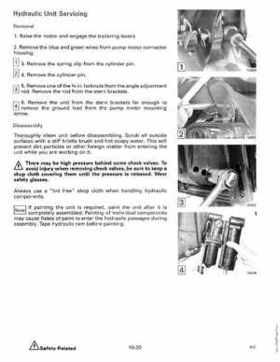 1990 Johnson Evinrude "ES" 40 thru 55 Service Repair Manual, P/N 507872, Page 304