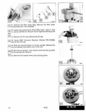 1990 Johnson Evinrude "ES" 40 thru 55 Service Repair Manual, P/N 507872, Page 307