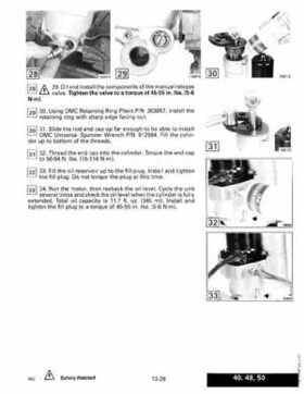 1990 Johnson Evinrude "ES" 40 thru 55 Service Repair Manual, P/N 507872, Page 313