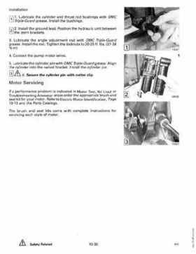 1990 Johnson Evinrude "ES" 40 thru 55 Service Repair Manual, P/N 507872, Page 314