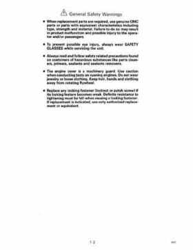 1990 Johnson Evinrude "ES" 60 thru 70 Service Repair Manual, P/N 507873, Page 8