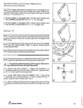 1990 Johnson Evinrude "ES" 60 thru 70 Service Repair Manual, P/N 507873, Page 40