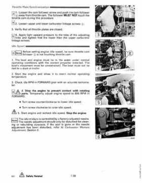 1990 Johnson Evinrude "ES" 60 thru 70 Service Repair Manual, P/N 507873, Page 45