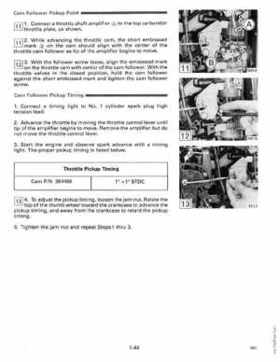 1990 Johnson Evinrude "ES" 60 thru 70 Service Repair Manual, P/N 507873, Page 50
