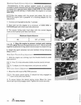 1990 Johnson Evinrude "ES" 60 thru 70 Service Repair Manual, P/N 507873, Page 51