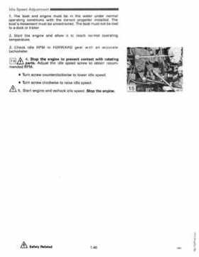 1990 Johnson Evinrude "ES" 60 thru 70 Service Repair Manual, P/N 507873, Page 52