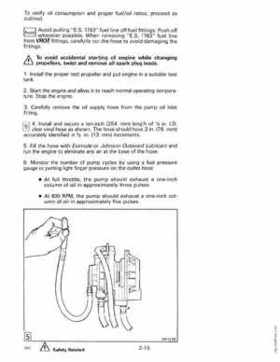 1990 Johnson Evinrude "ES" 60 thru 70 Service Repair Manual, P/N 507873, Page 72