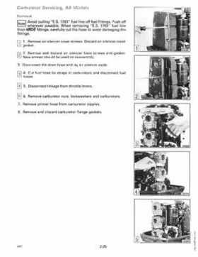 1990 Johnson Evinrude "ES" 60 thru 70 Service Repair Manual, P/N 507873, Page 82