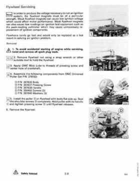 1990 Johnson Evinrude "ES" 60 thru 70 Service Repair Manual, P/N 507873, Page 99