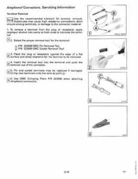 1990 Johnson Evinrude "ES" 60 thru 70 Service Repair Manual, P/N 507873, Page 105