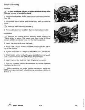 1990 Johnson Evinrude "ES" 60 thru 70 Service Repair Manual, P/N 507873, Page 111