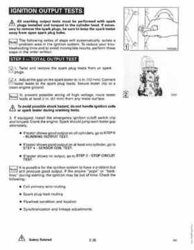 1990 Johnson Evinrude "ES" 60 thru 70 Service Repair Manual, P/N 507873, Page 117