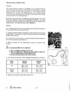 1990 Johnson Evinrude "ES" 60 thru 70 Service Repair Manual, P/N 507873, Page 133