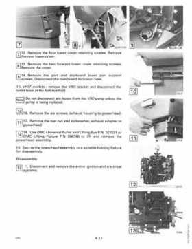 1990 Johnson Evinrude "ES" 60 thru 70 Service Repair Manual, P/N 507873, Page 137