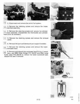 1990 Johnson Evinrude "ES" 60 thru 70 Service Repair Manual, P/N 507873, Page 138