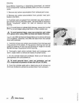 1990 Johnson Evinrude "ES" 60 thru 70 Service Repair Manual, P/N 507873, Page 141