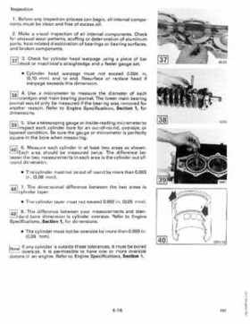 1990 Johnson Evinrude "ES" 60 thru 70 Service Repair Manual, P/N 507873, Page 142
